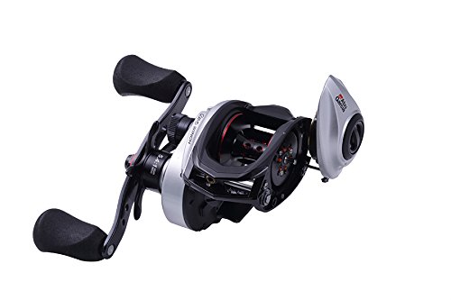 Abu Garcia Revo Winch Low Profile Reel, Silber/Schwarz, REVO4 WINCH-L Left Handle - Image 3