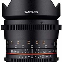 Samyang 16 mm T2.6 VDSLR Manual Focus Video Lens for Micro Four-Thirds - Black