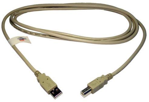 Max Value USB 2.0 Data Cable A Male to B Male, 5 Mtrs, Beige
