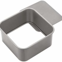 Judge JB30 Non-Stick Square 6" Cake Tin with Loose Base, Dishwasher Safe 16cm x 16cm x 8cm - 5 Year Guarantee