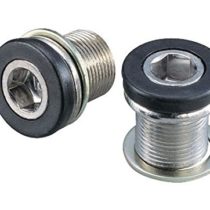 FSA Steel ISIS Crank Bolt-Black, Size M12