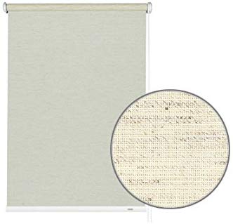 Gardinia Side-Pull Roller Blind, Ceiling, Wall or Niche Mounting, Transparent, Opaque, Mounting Kit Included, Silvalin nature - Image 2