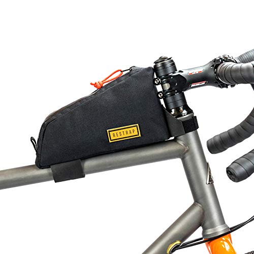 Restrap Top Tube Bag Luggage Bag for Bicycle Accessories Unisex Adult Black, 30.48 x 15.24 x 7.62 cm