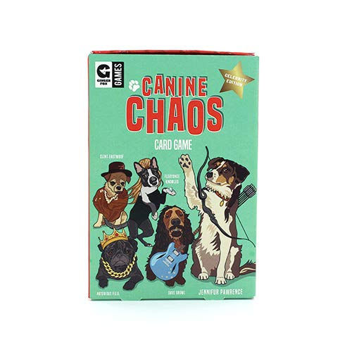Ginger Fox Canine Chaos Card Game, Multicoloured, Small