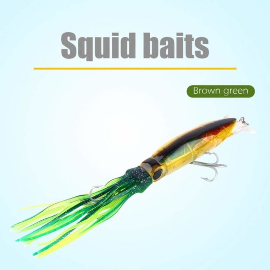 Alomejor Fish Lure Artificial Bait Soft Plastic Lure Saltwater Freshwater Fishing Jigs - Image 3