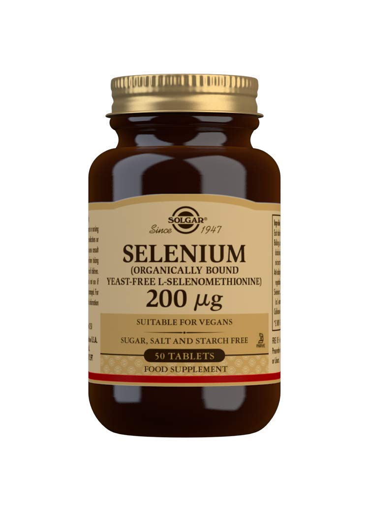 Solgar Selenium (Yeast-Free) 200 µg Tablets - Pack of 50 - Healthy Hair and Nails - Supports the Immune System - Vegan and Gluten Free - Image 3