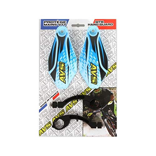 AVS Decorative Hand Guard Kit Dark Blue/Black, Bleu Foncé/Noir