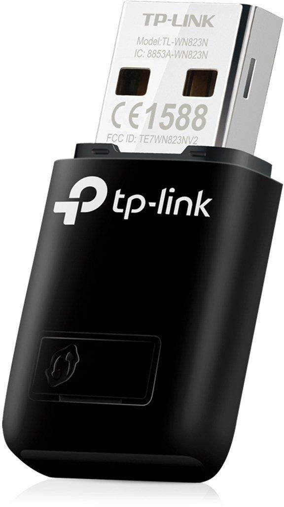 TP-Link TL-WN823N Mini USB WiFi Adapter for PC USB WiFi Dongle for PC Windows 11/10/8.1/8/7/XP, Mac OS, Linux, SoftAP Mode