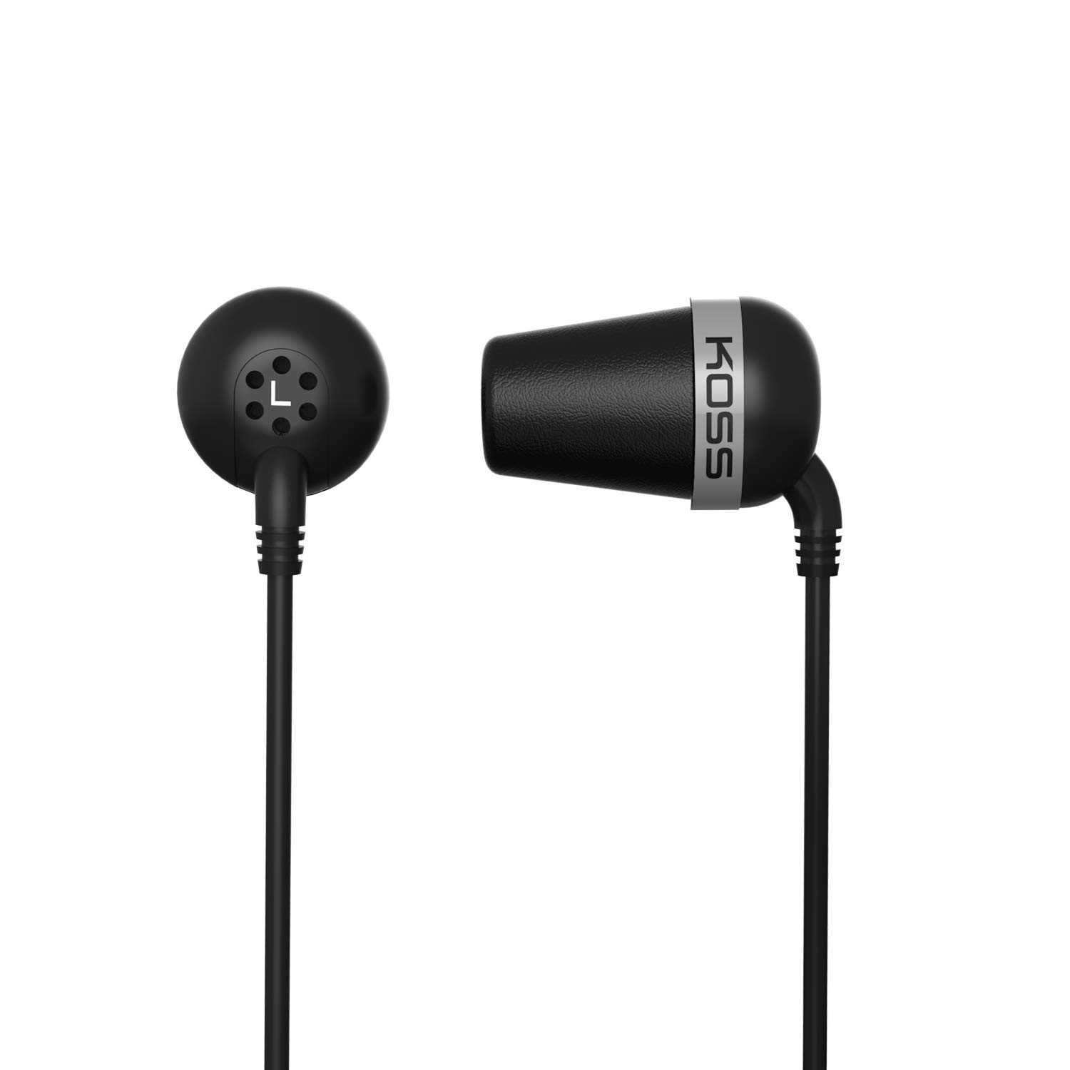 Koss Plug - Earbud Stereophone, Black