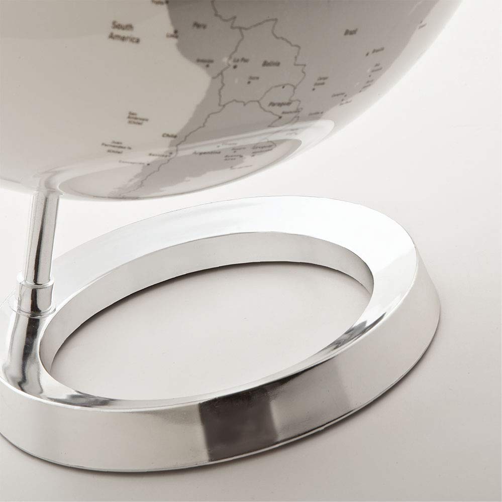 Atmosphere 30cm Globe (Bright Chrome), White - Image 4