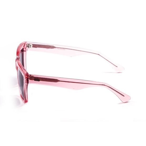Ocean Jaws Sunglasses Pink/Smoke Lens - Image 3