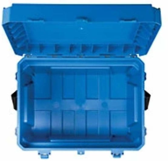 Shakespeare Seat Box - Strong Water Resistant Large Fishing Tackle Storage - Twin Locking Latch, Extra Deep Lid - For Saltwater and Freshwater - Image 2