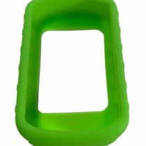 TUFF LUV Tough Silicone Case Cover With Screen Protector Compatible With Garmin Edge 530 - Green