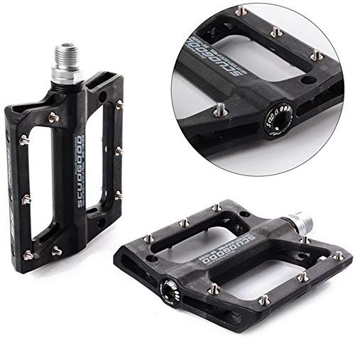 UPANBIKE MTB Road Bike Bicycle 9/16 inch Sealed Bearing Pedals Nylon Fiber (Polyamide) Platform, Black - Image 3