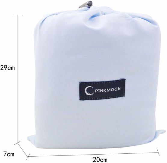 AiSi Cotton Sleeping Bag Liner Healthcare Sleep Sack with Carry Pouch Univeral for Travel Hotel | Business Trip | Camping - Image 2