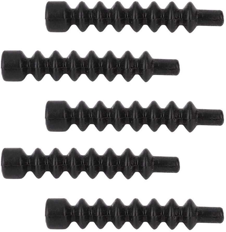Bike V Brake Boot, 5Pcs Rubber Mountain Bike V Brake Boots Protective Sleeve Cover, Black - Image 2