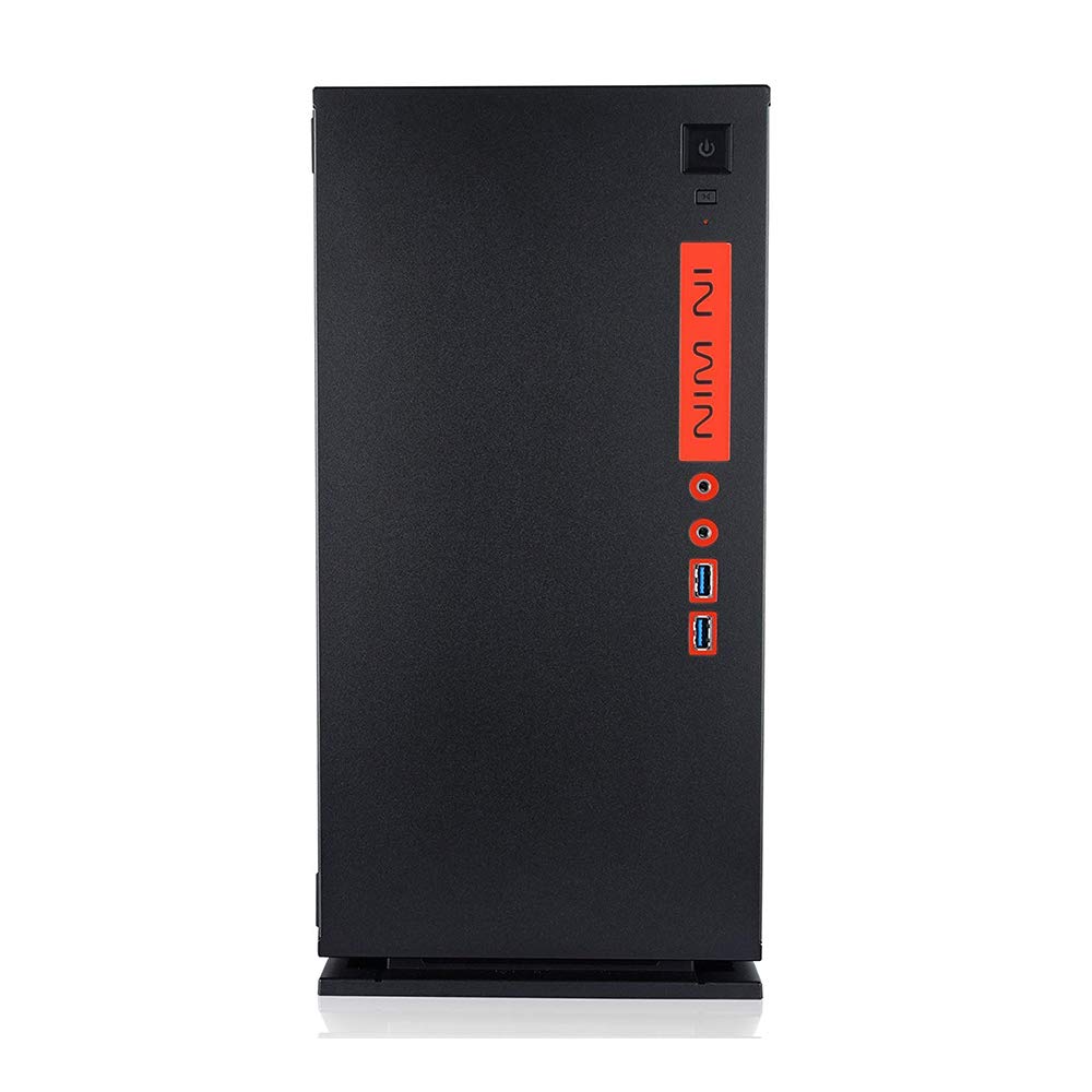 IN WIN MICRO ATX C 301 DETALLE FRONTAL ROJO/LATERAL CRISTAL TEMPLADO 3mm 1ACFAI-000050, Black, Mini Tower - Image 2