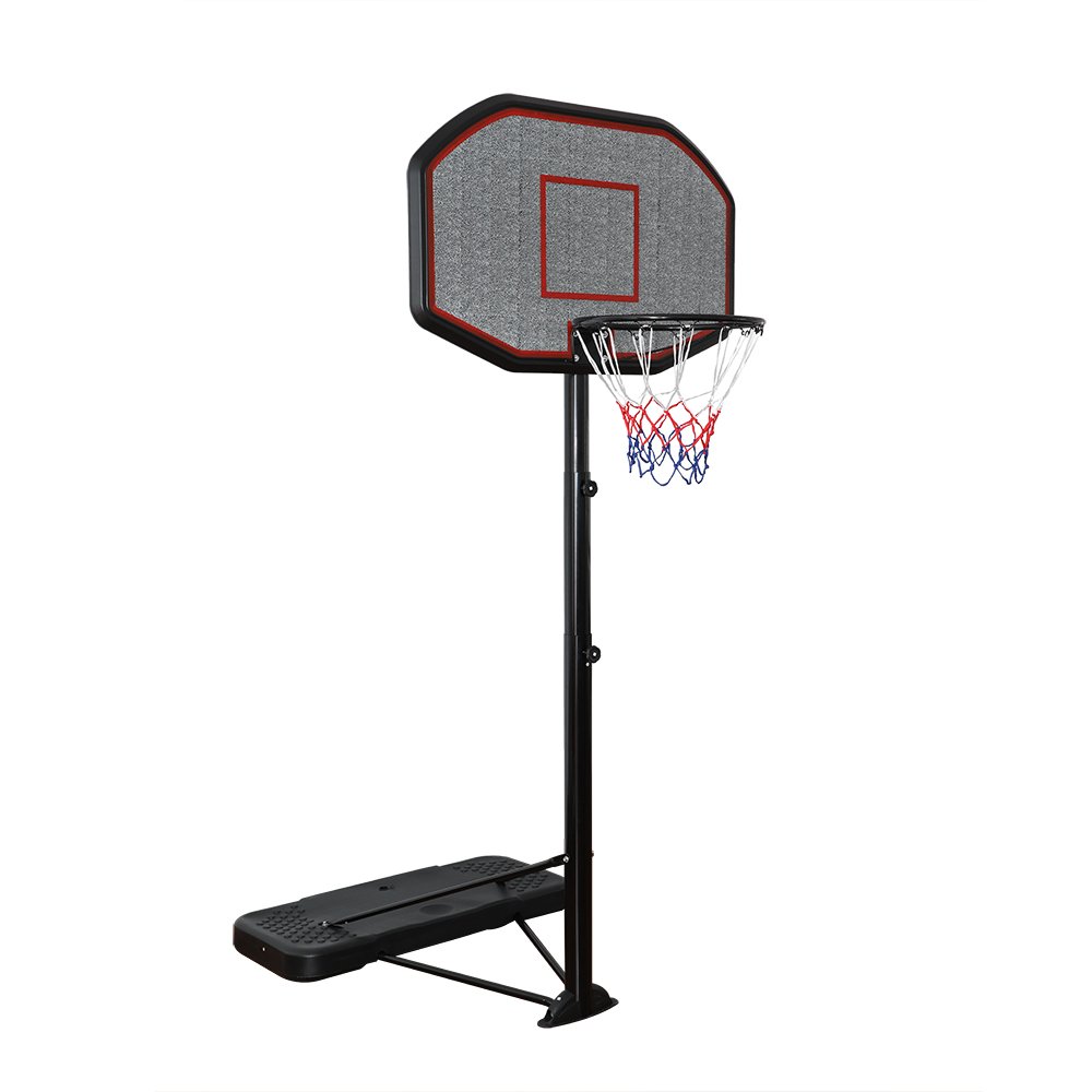 display4top Adjustable 200305cm Portable Basketball Stand Hoop Net