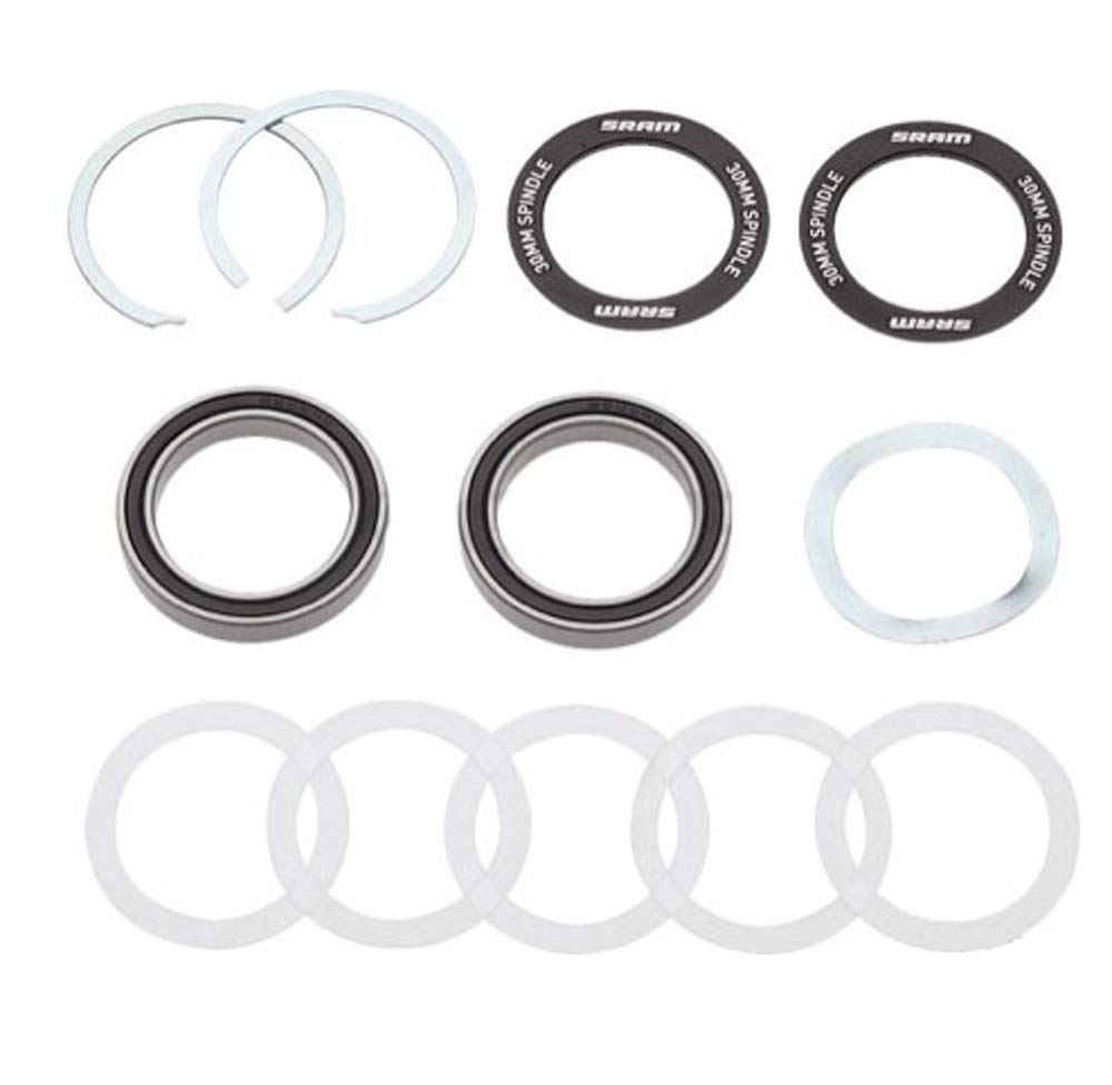 Sram 147041 BBASBB30 Bearing Assembly Bottom Bracket, Black, Multicolor, Sram Bb30 Bb/Bb