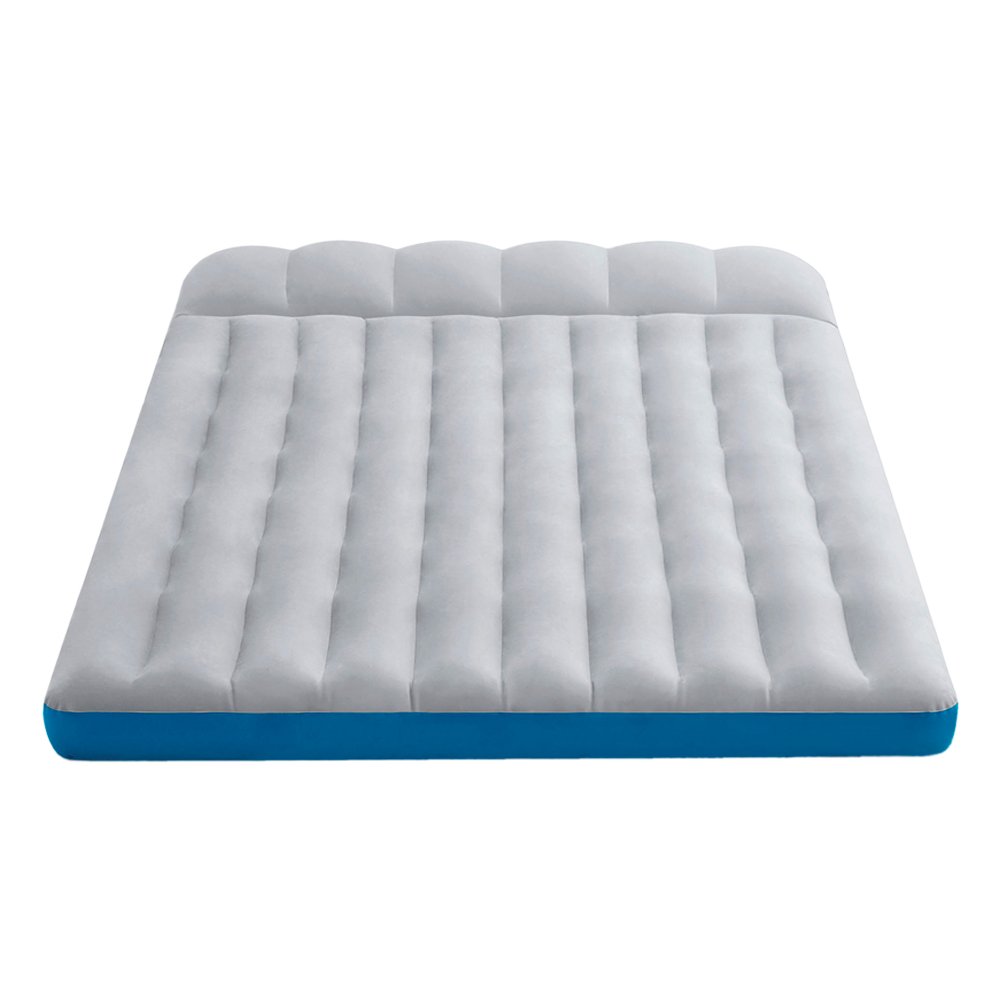 Intex CAMPING MAT Camping Mat - Grey & Blue, L, Grey/Blue, 1,27m x 1,93m x 24cm - Image 2