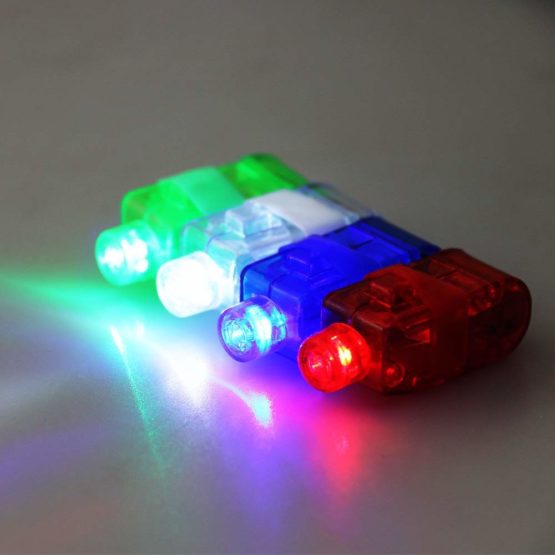 Super Bright LED Flashlight - Finger Finger Lantern Carnival Finger lamp30pcs-Pengcheng - Image 2