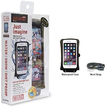 Dicapac Action DA-C2 Waterproof Case for Smartphones up to 5.7 inch + Armband, Black - Image 4