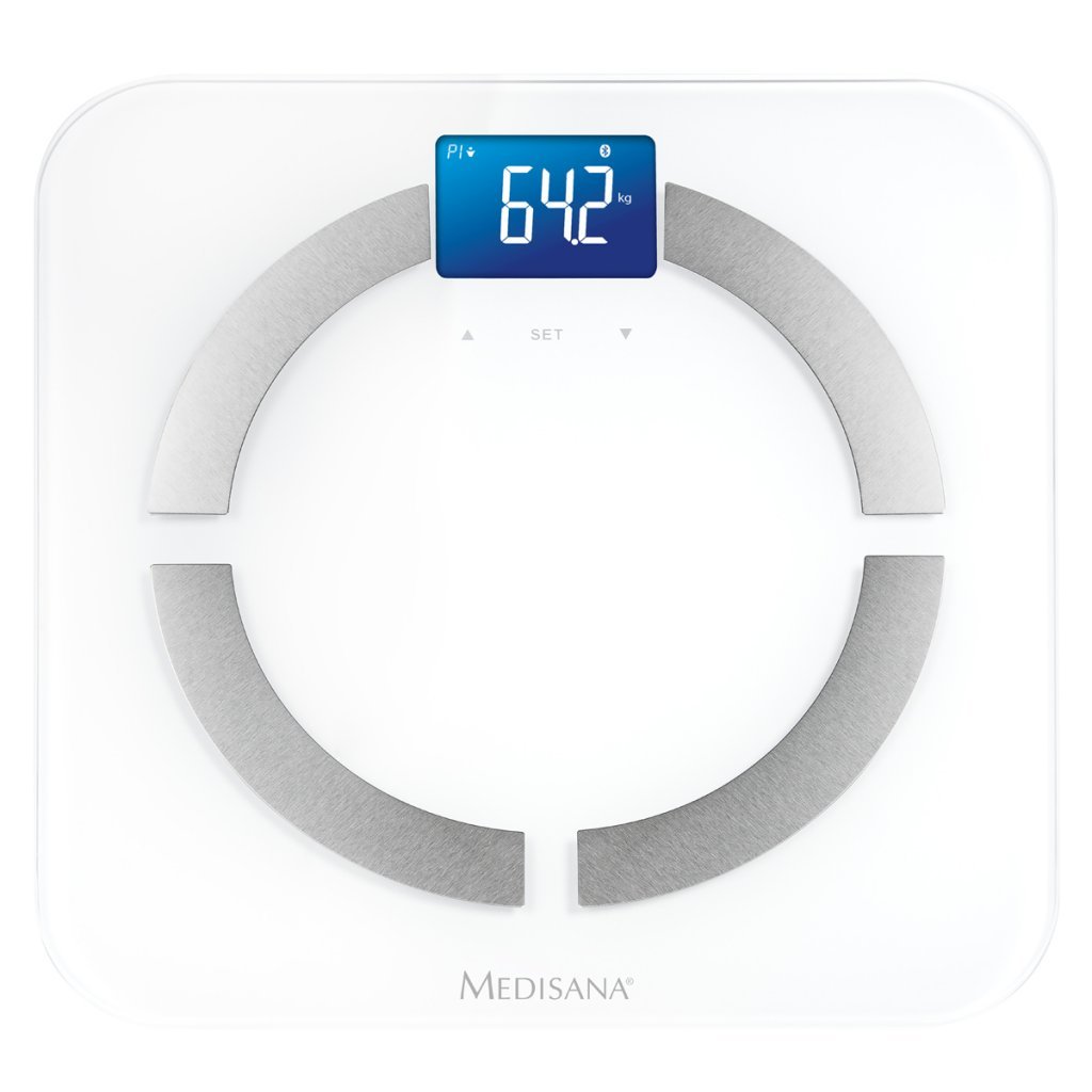 Medisana BS 430 connect Body analysis scale, Digital Bathroom Scales with Body Fat, Muscle and Bone Mass Analysis - Image 3