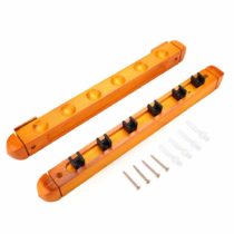 Pool Cue Rack Wooden Billiard Pool Cue Holder Snooker Wall Mounted Rack Stick Holder for Billiards Snooker Accessory