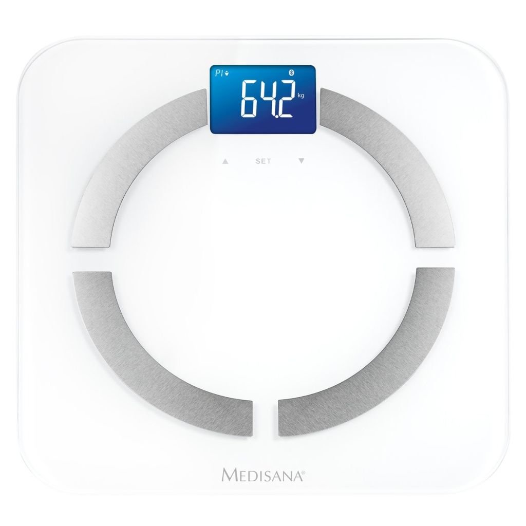 Medisana BS 430 connect Body analysis scale, Digital Bathroom Scales with Body Fat, Muscle and Bone Mass Analysis - Image 2