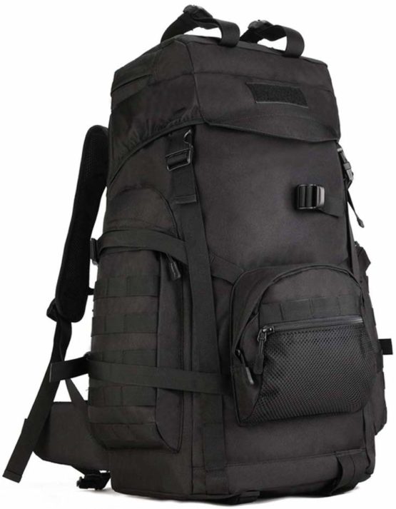 YUHAN Tactical Backpack, 60L Hiking Backpack Military Army Combat Rucksack MOLLE Trekking Rucksack Trekking Backpack