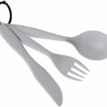 GSI Outdoors Tekk Cutlery Cutlery Set, Unisex Adult, Gray, One Size