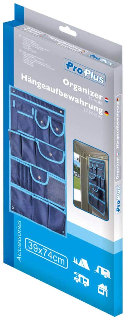 ProPlus 362066 Hanging Bag (W x H) 74 cm x 39 cm, Blue, 39 x 74 cm - Image 4