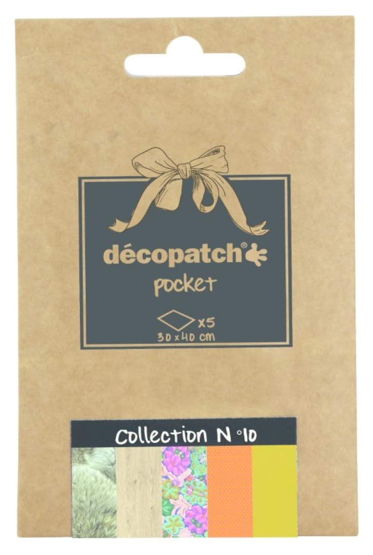 Décopatch Pocket Papers Collection No.10, Pocket Papers No10, 13x9.5cm