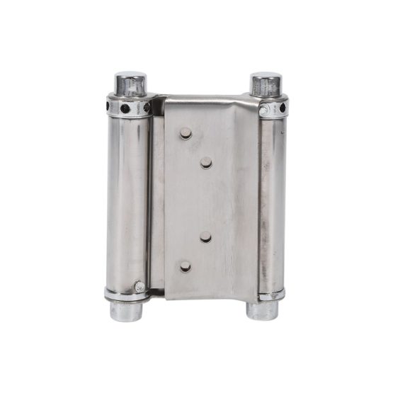 2Pcs Stainless Steel Double Action Spring Hinge 3 Inch For Saloon Cafe Door Shop Swing Door - Silver - Image 4
