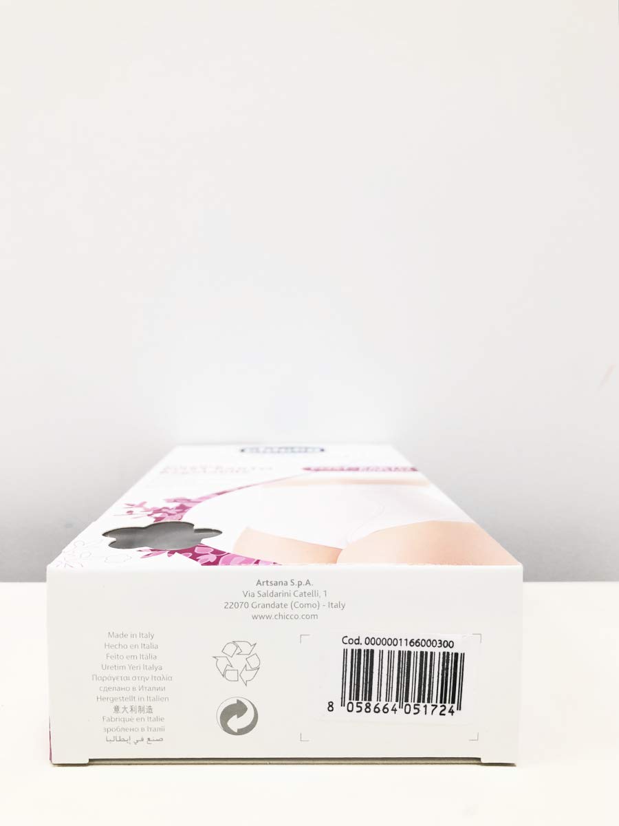 Chicco 00001166000300 Maternity Pads Jacket, White, Size 3 - Image 3