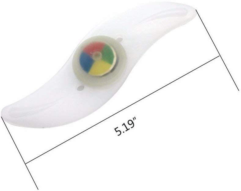 TRIXES Wheel Spoke Lights - Colour Changing LED - Multicolour 3 Flashing Modes - Easy Install Bike Accessory - Visibility at Night Time - Image 2