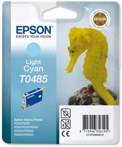 Epson Inkjet Cartridge Page Life 400pp Light Cyan Ref T048540, 1