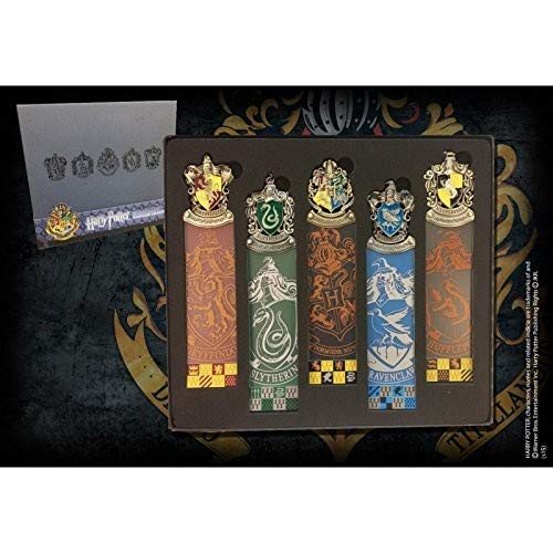 Harry Potter Crest Bookmark Collection by The Noble Collection, Gold - Image 2