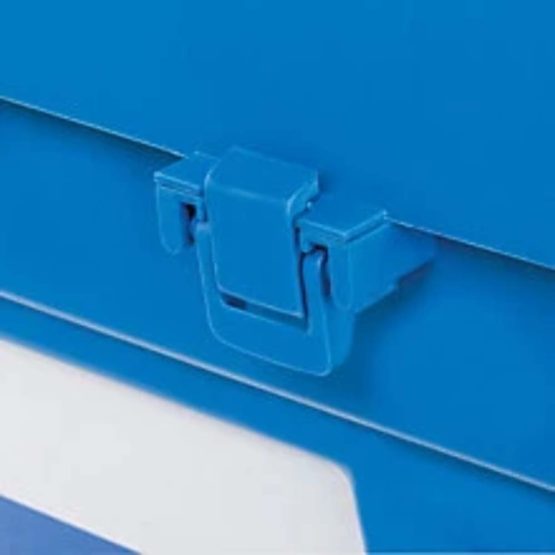 Shakespeare Seat Box - Strong Water Resistant Large Fishing Tackle Storage - Twin Locking Latch, Extra Deep Lid - For Saltwater and Freshwater - Image 3