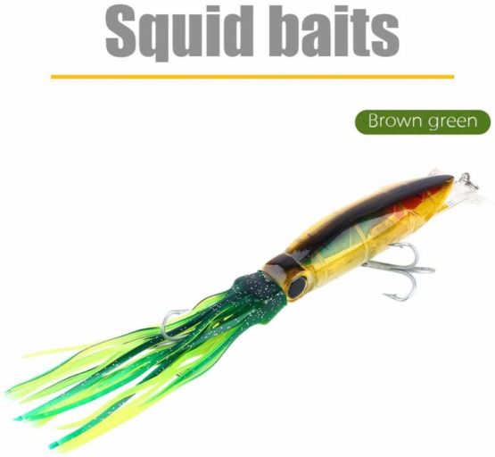 Alomejor Fish Lure Artificial Bait Soft Plastic Lure Saltwater Freshwater Fishing Jigs - Image 2