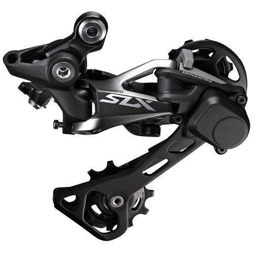 SHIMANO Rear Mech SLX M7000 Shad+11sp GS, Black, gs top
