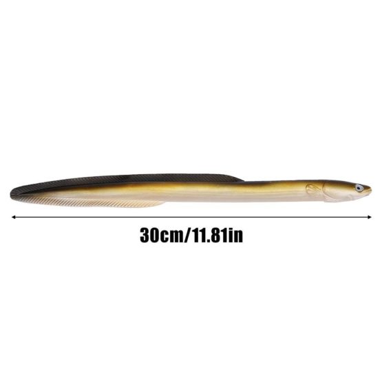 Soft Artificial Sea Eel Fishing Bait Fishing Lure for Saltwater Freshwater Fishing - Image 4