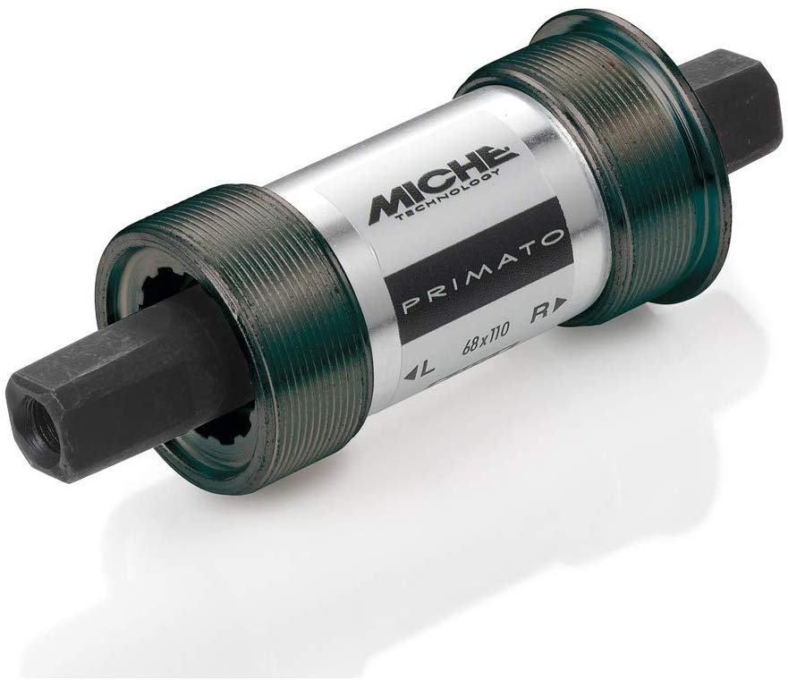 Miche Primato Track Bottom Bracket, BSA, 107mm, Black