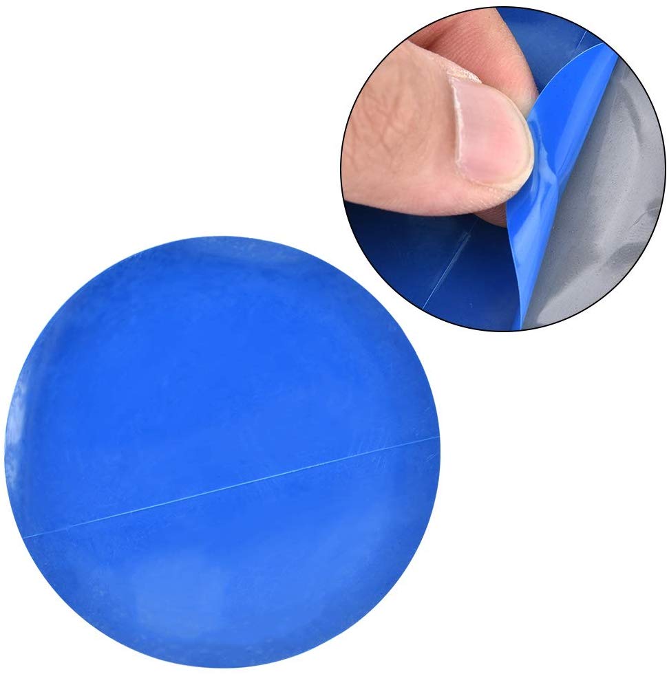 Aramox Tire Repair Patch,80Pcs/Box 58mm Car Round Natural Rubber Tire Tyre Puncture Repair Patch Fast Repair Cold Patch Tubeless Patches - Image 2