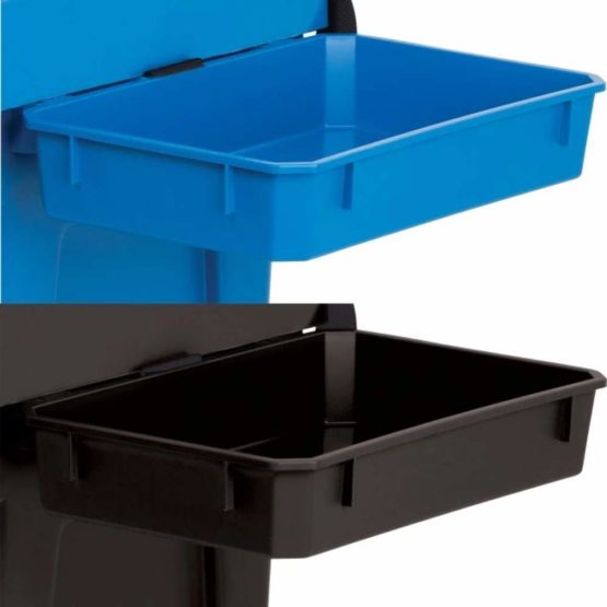 Shakespeare Seat Box - Strong Water Resistant Large Fishing Tackle Storage - Twin Locking Latch, Extra Deep Lid - For Saltwater and Freshwater - Image 4