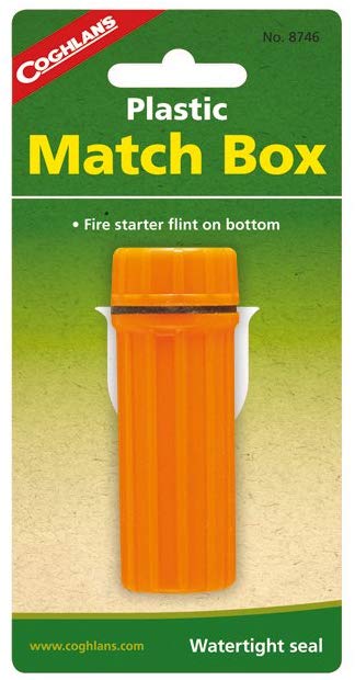 Coghlan's - Matchbox plastic, Orange