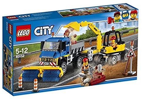 LEGO 60152 Sweeper & Excavator Set, Mixed