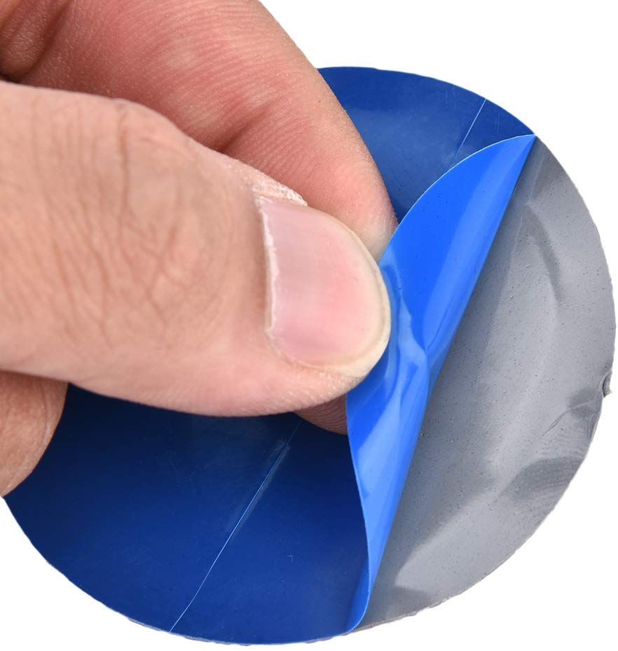 Aramox Tire Repair Patch,80Pcs/Box 58mm Car Round Natural Rubber Tire Tyre Puncture Repair Patch Fast Repair Cold Patch Tubeless Patches - Image 4