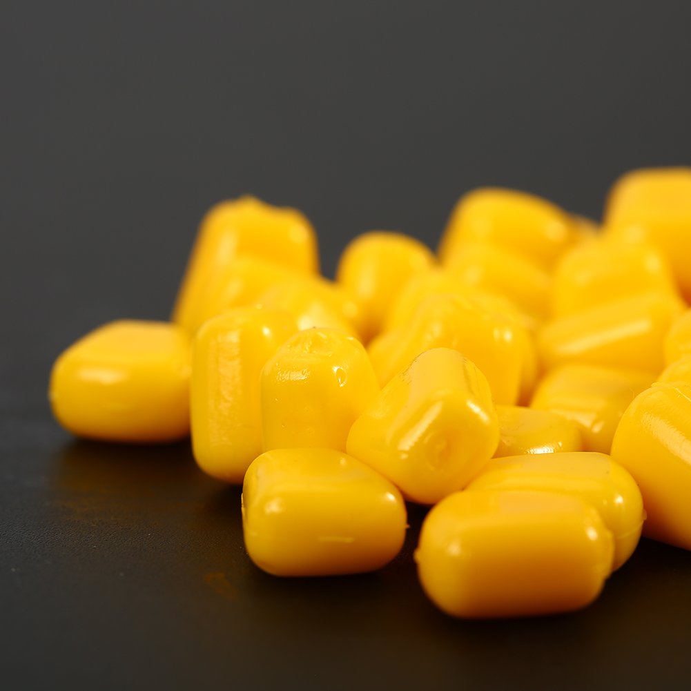 VGEBY1 Fishing Artificial Corn Lure, 50Pcs/Bag Outdoor Freshwater Artificial Corn for Fishing Lures, Yellow - Image 3