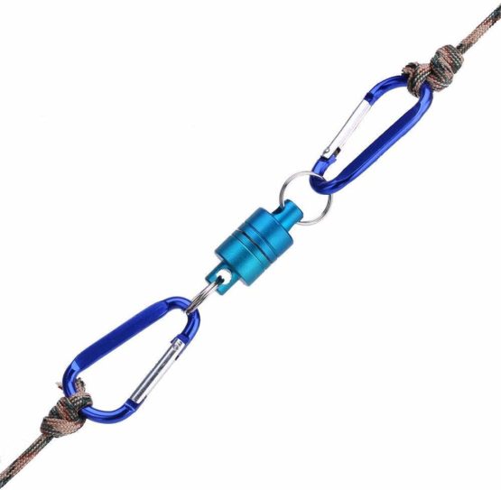 Fly Fishing Magnetic Release Holder Carabiner Aluminium Alloy Fly Fishing Landing Net Buckle Landing Net Connector for Outdoor Fishing - Image 4